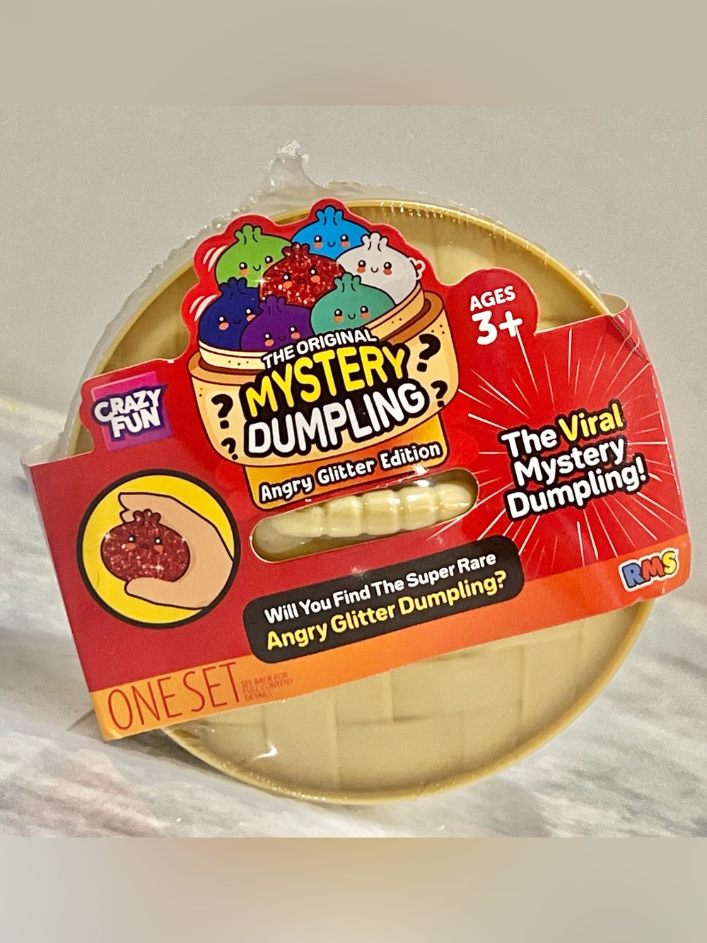 RMS Mystery Dumpling Angry Glitter Edition